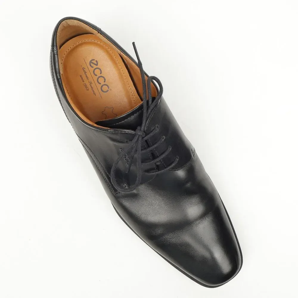 Ecco Mens EU46 US 12-12.5 46P631524239470 Derby Oxford Plain Toe Dress Shoes